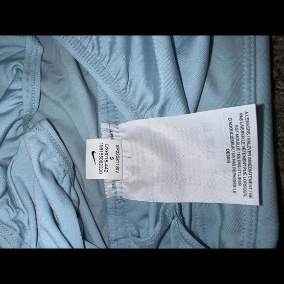 Nike Women’s Dri-Fit Bliss High Waisted 3" Shorts - Picture 10 of 13